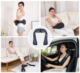 "Portable Shiatsu Back Neck Shoulders and Full Body Massager With Heat"